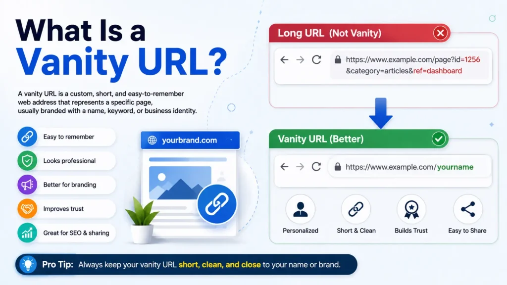 What Is a Vanity URL? Meaning