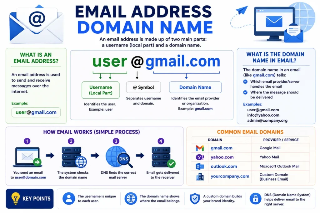 Email Address Domain Name
