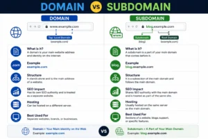 Domain vs Subdomain: