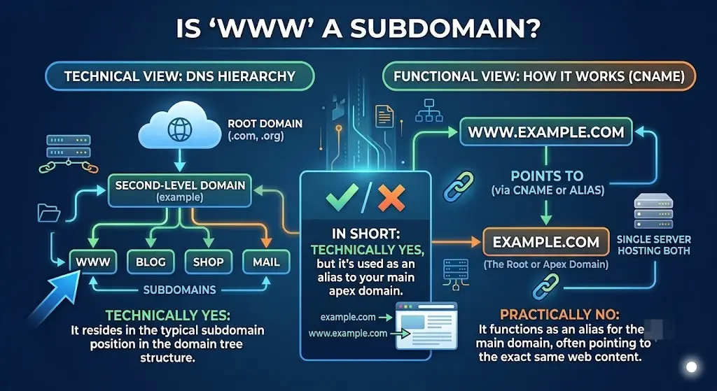 Is WWW a Subdomain