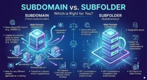 Subdomain or Subfolder
