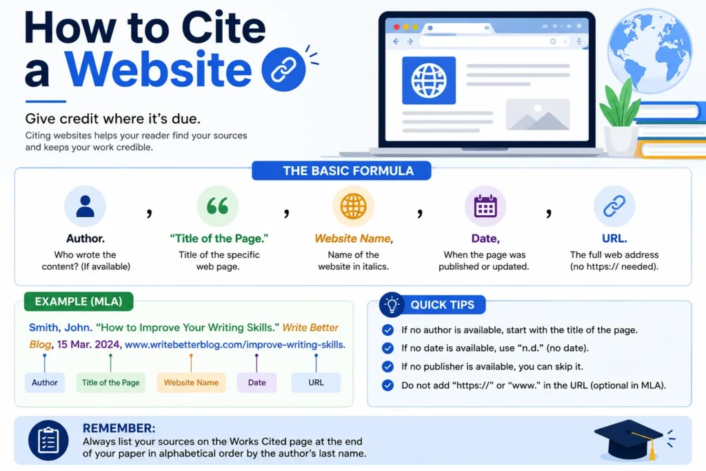 How to Cite a Website