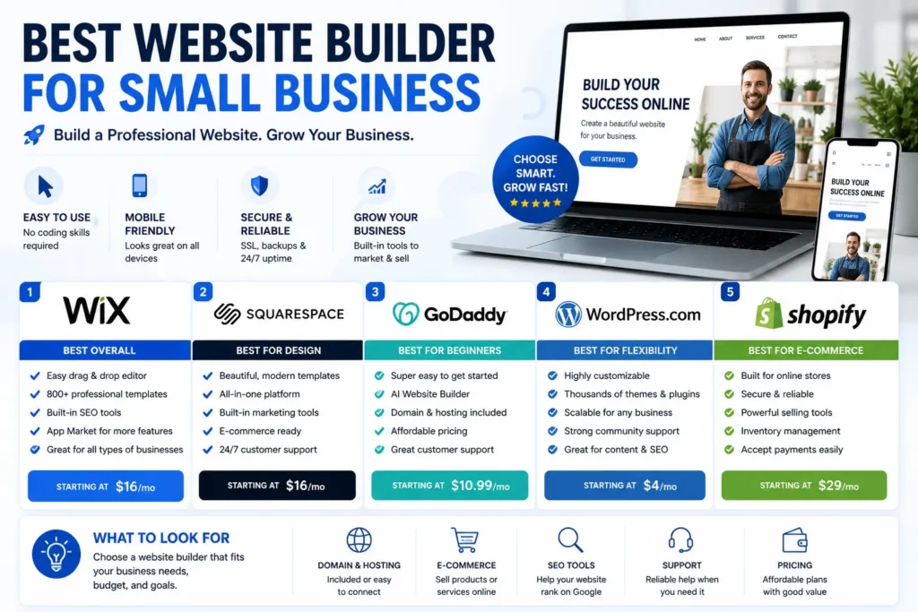 Best Website Builder for Small Business