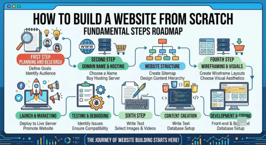 How to Build a Website From Scratch