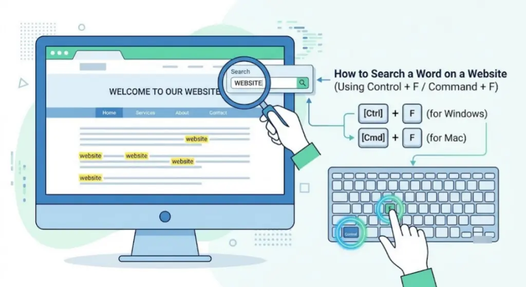 How to Search a Word on a Website