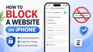 How to Block a Website on iPhone
