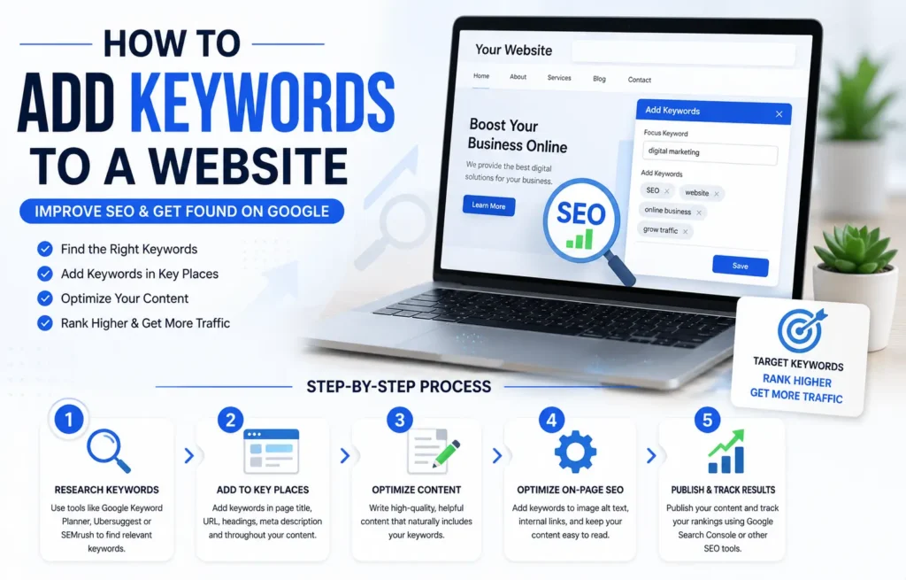 How to Add Keywords to Website