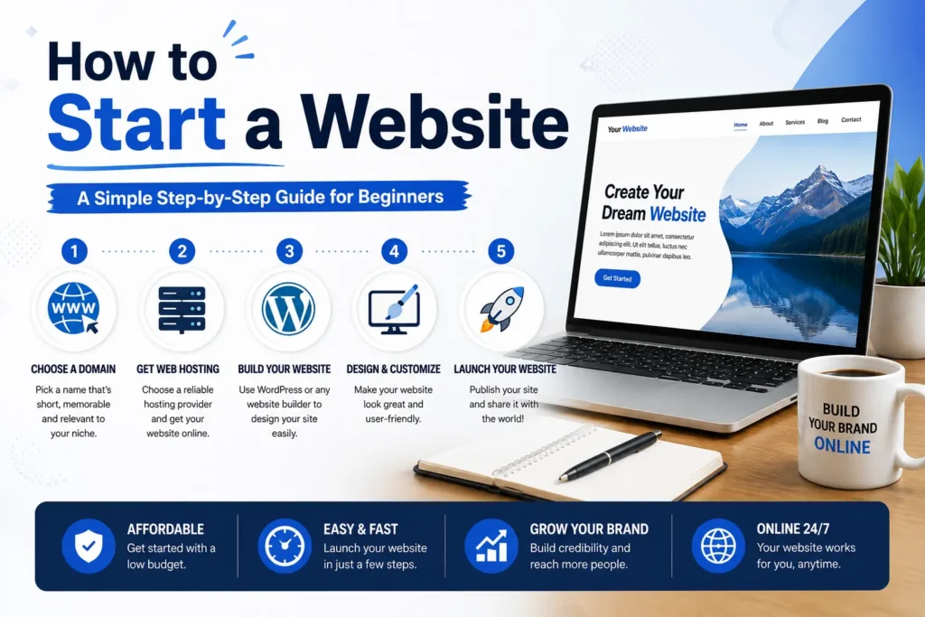 How to Start a Website