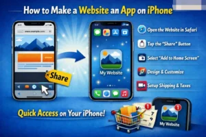 How to Make a Website an App on iPhone