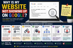 Why Is My Website Not Showing Up on Google
