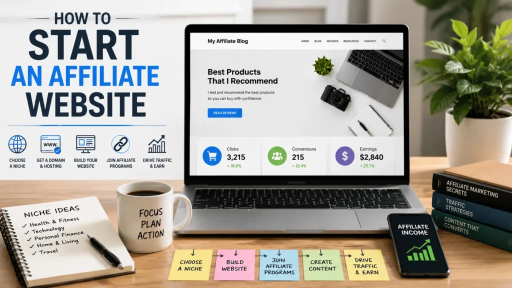 How to Start an Affiliate Website