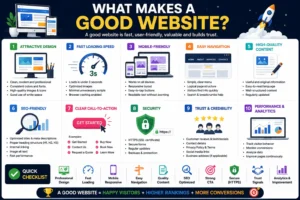 what makes a good website