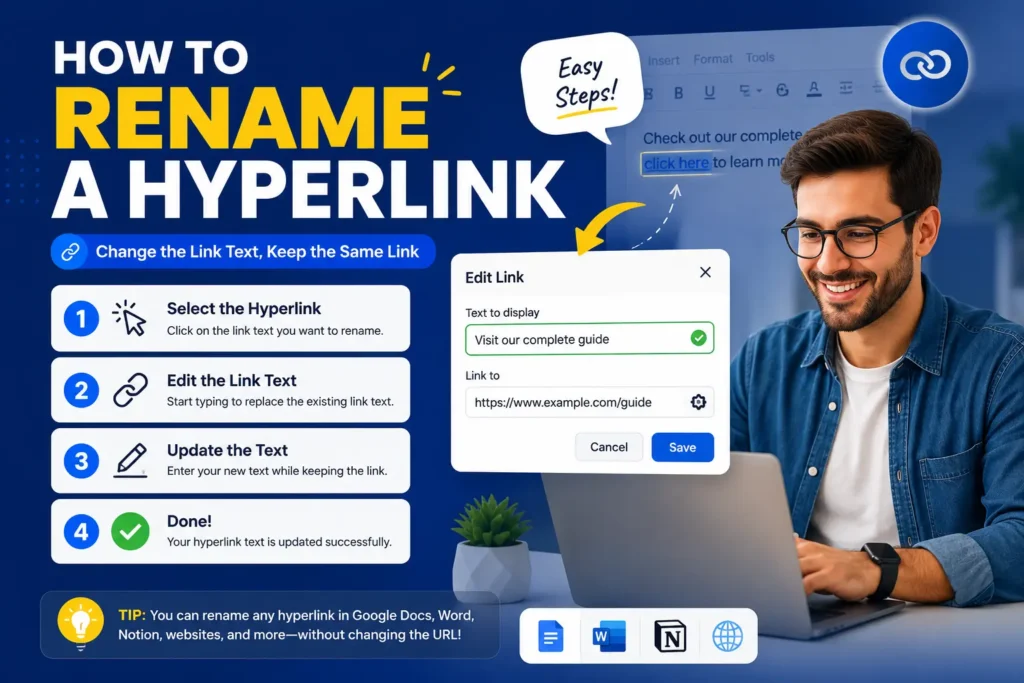 how to hyperlink in linkedin post