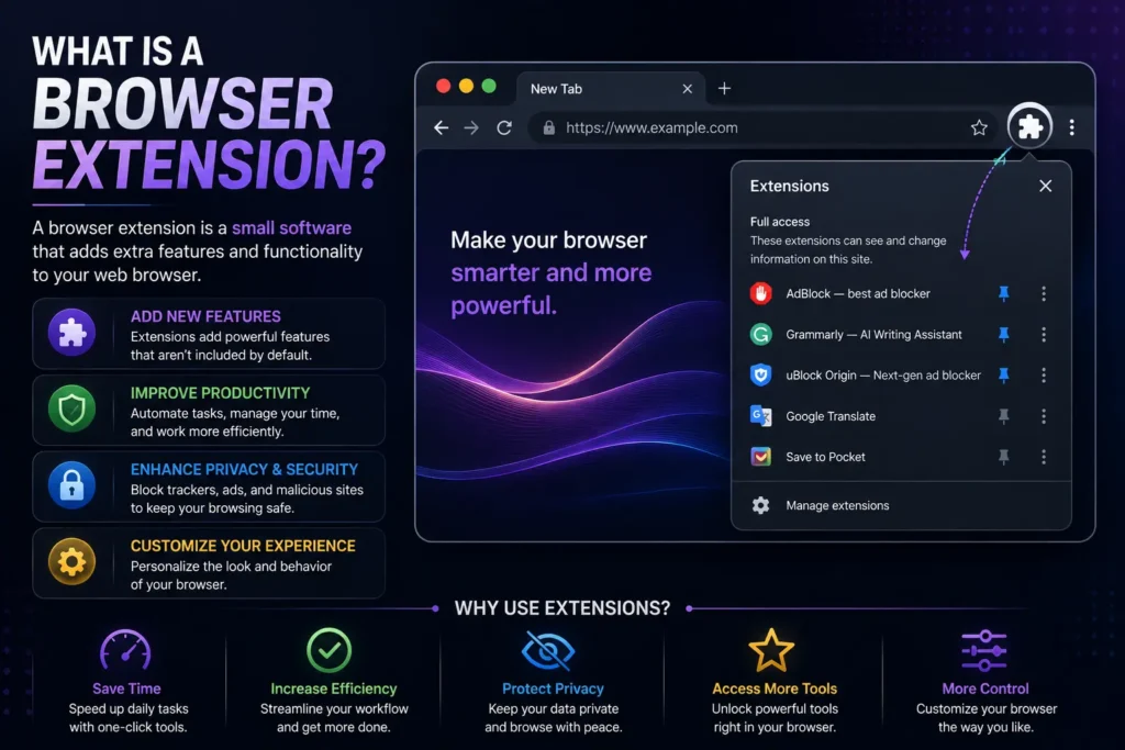 what is a browser extension
