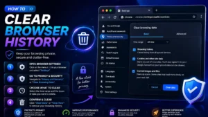 how to clear browser history